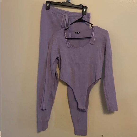 Fashion Nova Pants - Purple Fashion Nova 2 sweater set Size XL